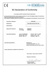 EC Declaration of Conformity